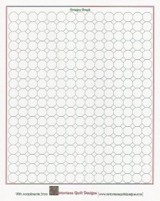 Printable Octagon Quilt Graph Paper