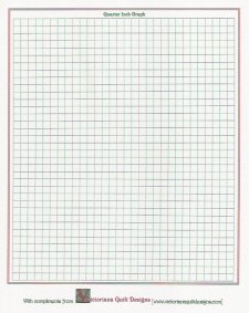 Printable Quarter Inch Quilt Graph Paper