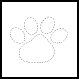 Dog Paw Print