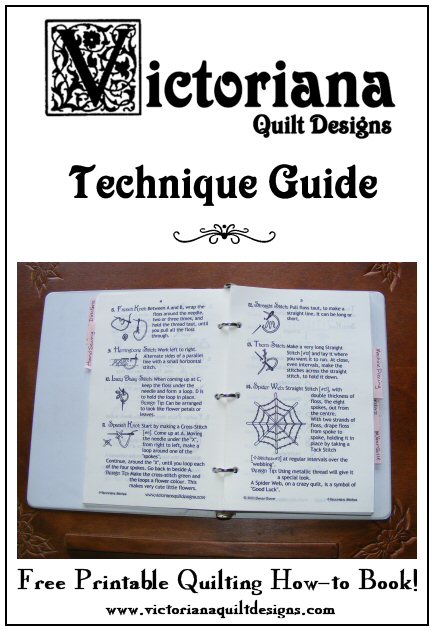 Victoriana Quilt Designs Technique Guide