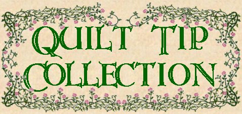Quilting Tip Collection