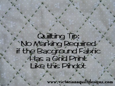 Quilting Tip