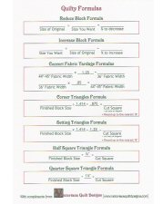 Quilt Formulas