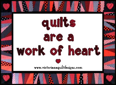 Quilts are a Work of Heart
