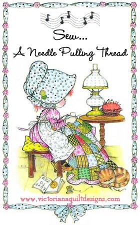 Sew...A Needle Pulling Thread