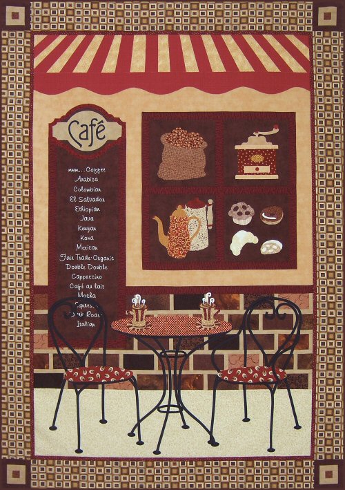 Coffee Café Quilt