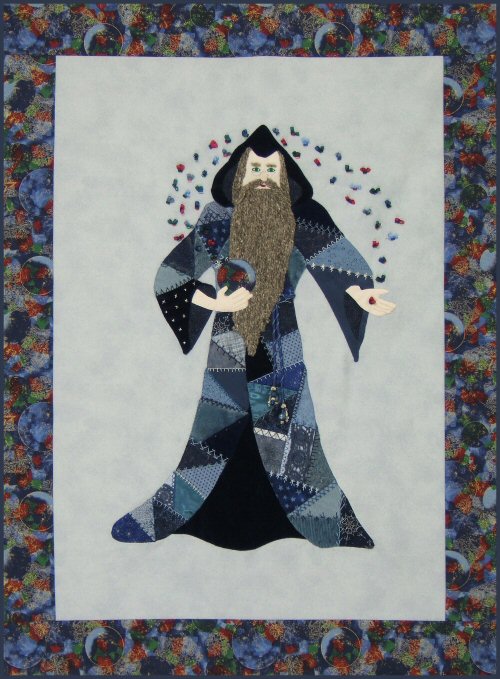 Crazy Quilt Wizard Quilt