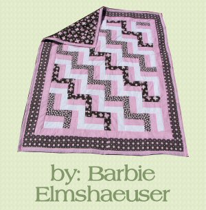 Baby Rail Fence Quilt