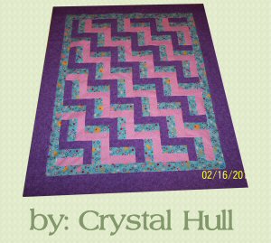 Baby Rail Fence Quilt