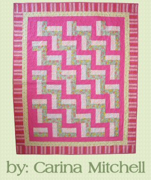 Baby Rail Fence Quilt