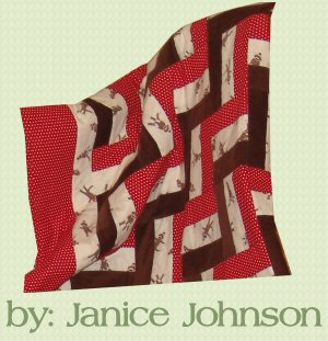 Baby Rail Fence Quilt