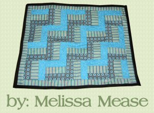 Baby Rail Fence Quilt