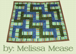 Baby Rail Fence Quilt