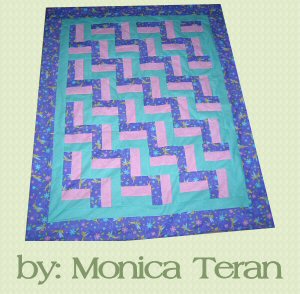 Baby Rail Fence Quilt