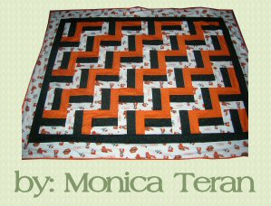 Baby Rail Fence Quilt