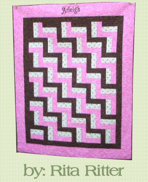 Baby Rail Fence Quilt