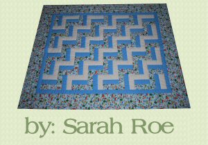 Baby Rail Fence Quilt