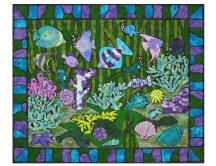 Jewels of the Sea Printable Quilt Note Card