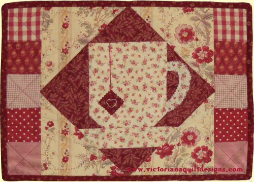 Let's Have a Cuppa! Tea Mat Quilt Pattern