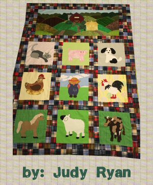 Old MacPlaid's Farmyard Quilt