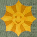 Victoriana Dresden Sunshine Wall Hanging Quilt Pattern