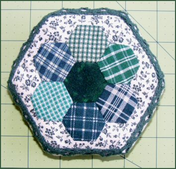 Large Hexagon Pincushion