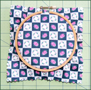 Mini Hoop Pincushion