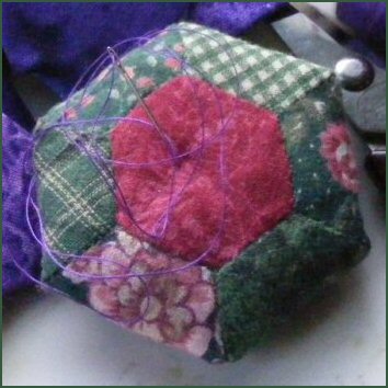 Small Hexie Pincushion