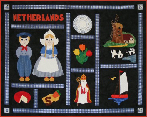 Postcards from...Netherlands Quilt