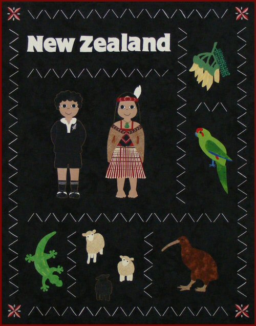 Postcards from...New Zealand Quilt