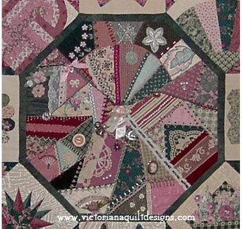 Close Up of The Sampler Quilt