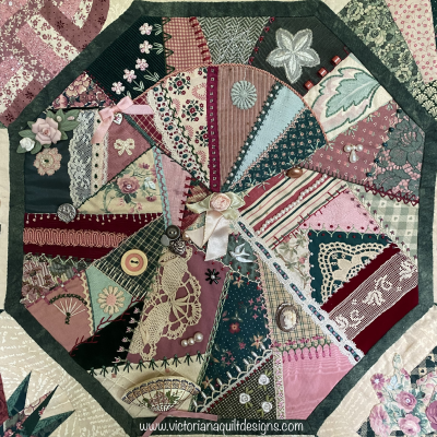 Close Up of The Sampler Quilt