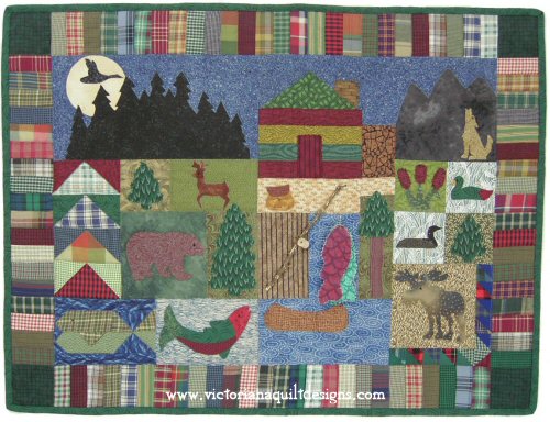 Northwoods Cabin Quilt Pattern
