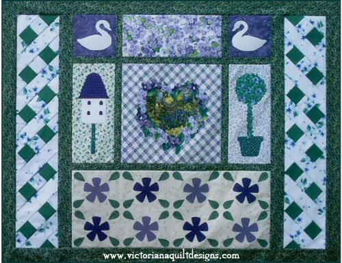 Violets & Ivy Quilt Pattern