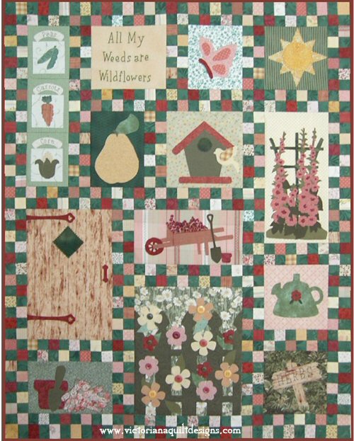 Summer Garden Quilt Pattern