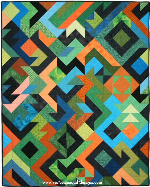 Triangle Party 2 Quilt Pattern