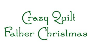 Crazy Quilt Father Christmas Quilt Pattern