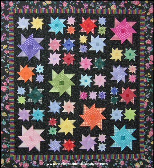 Midnight in the Garden Quilt Pattern