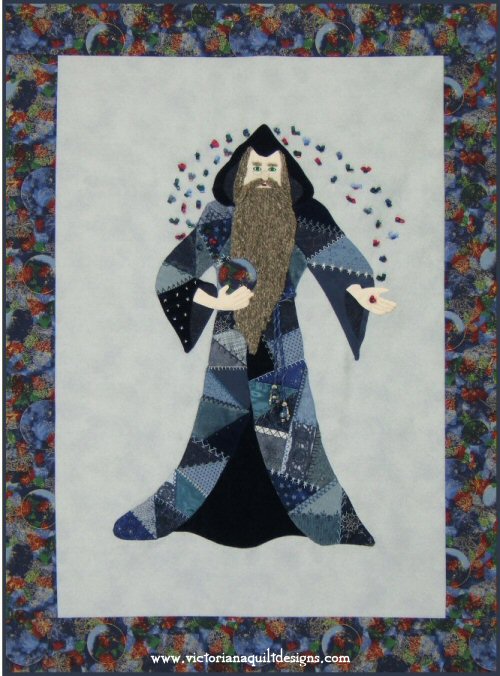 Crazy Quilt Wizard Quilt Pattern