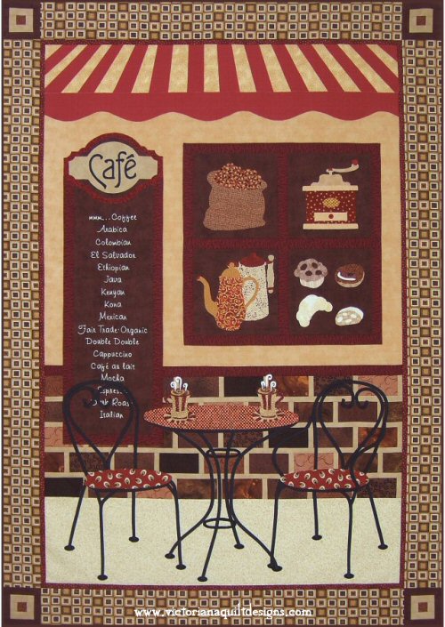 Coffee Cafe Quilt Pattern