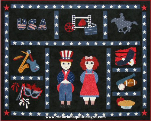 Postcards from... USA Quilt Pattern