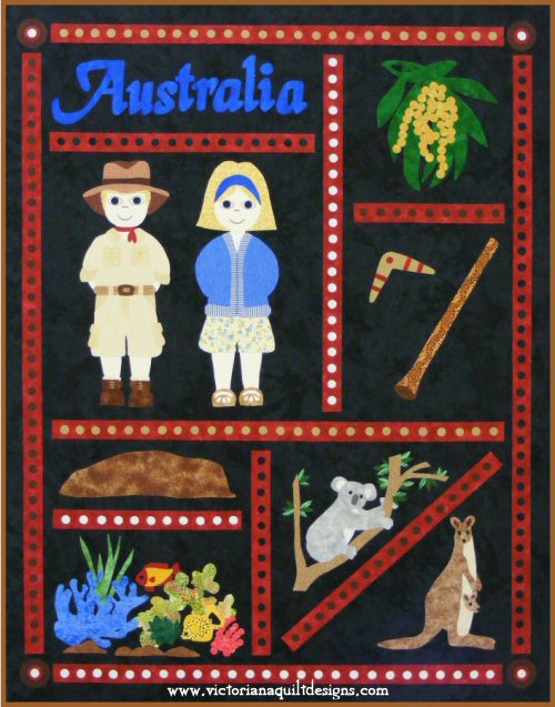 Postcards from...Australia Quilt Pattern