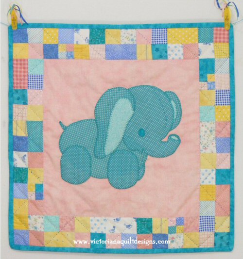 Stuffies Ellie the Elephant Baby Quilt Pattern