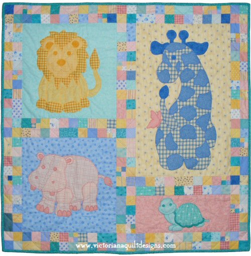 Stuffies Baby Quilt Pattern