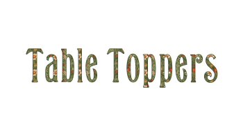 Table Toppers Quilt Patterns