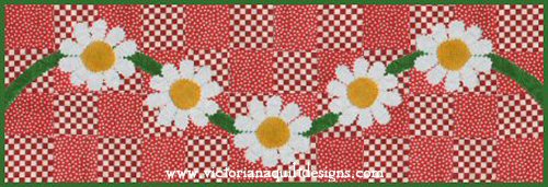 Daisy Chain Table Runner Plus Quilt Pattern