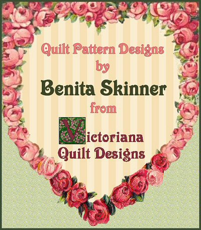 Quilt Pattern Designs by Benita Skinner from Victoriana Quilt Designs