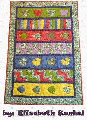 Row by Row Baby Quilt