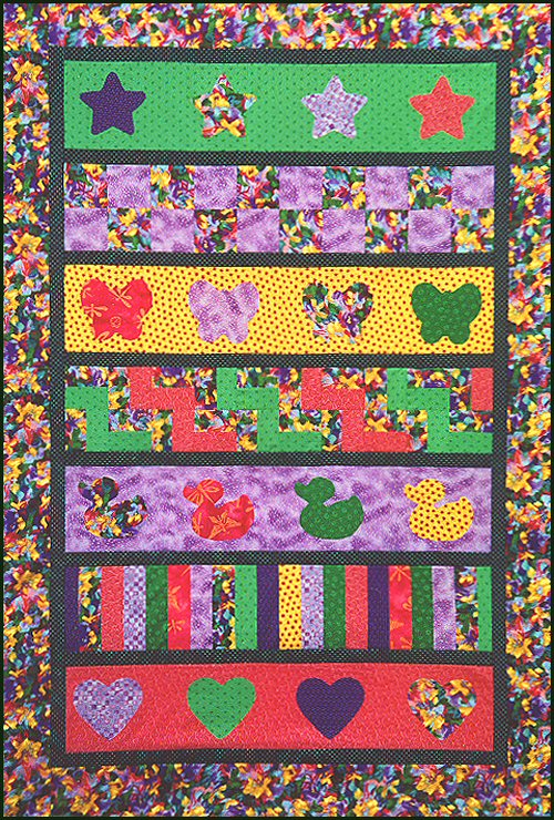 Row by Row Baby Quilt