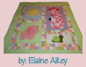 Stuffies Baby Quilt